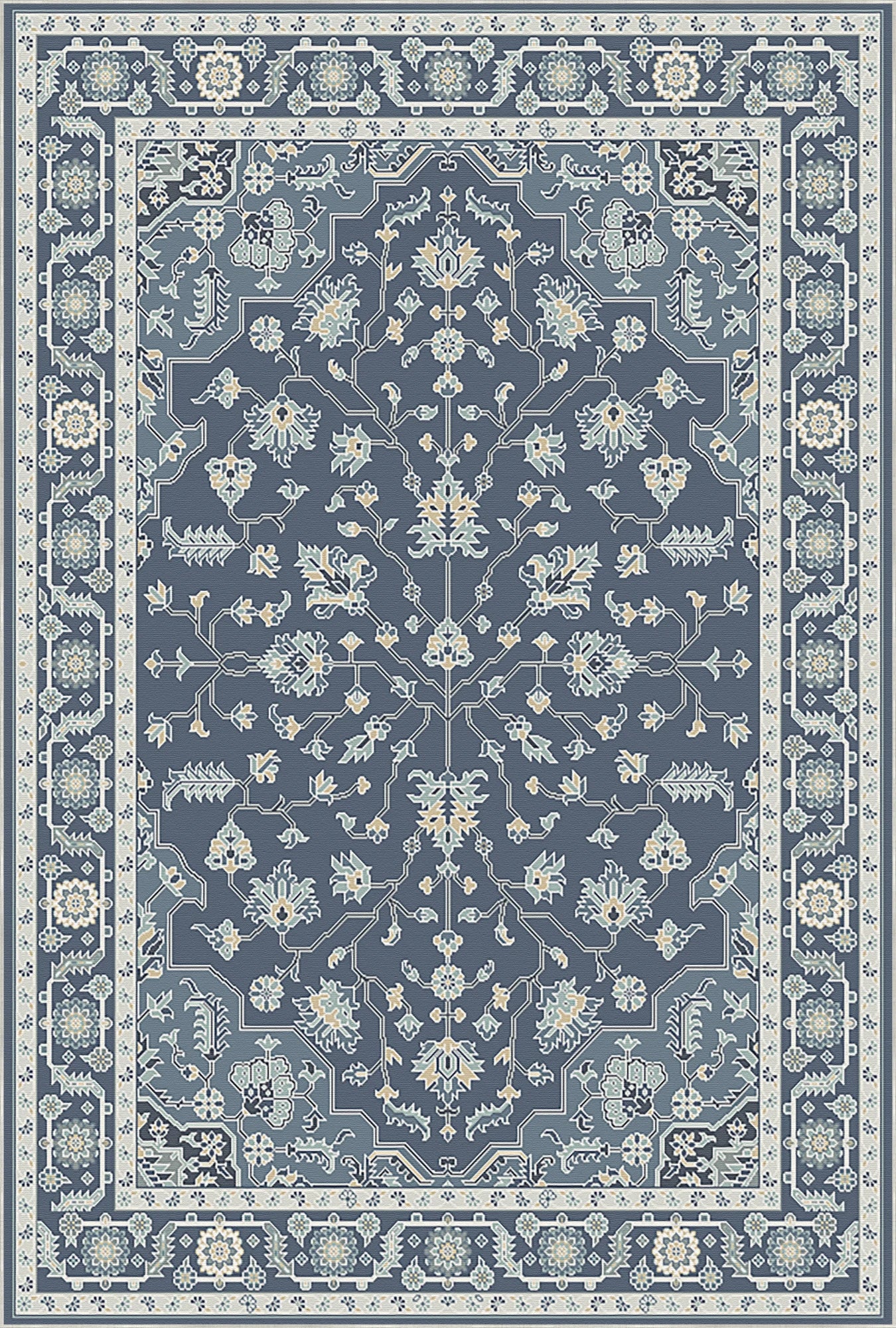 Navy Pearl Eden Rug