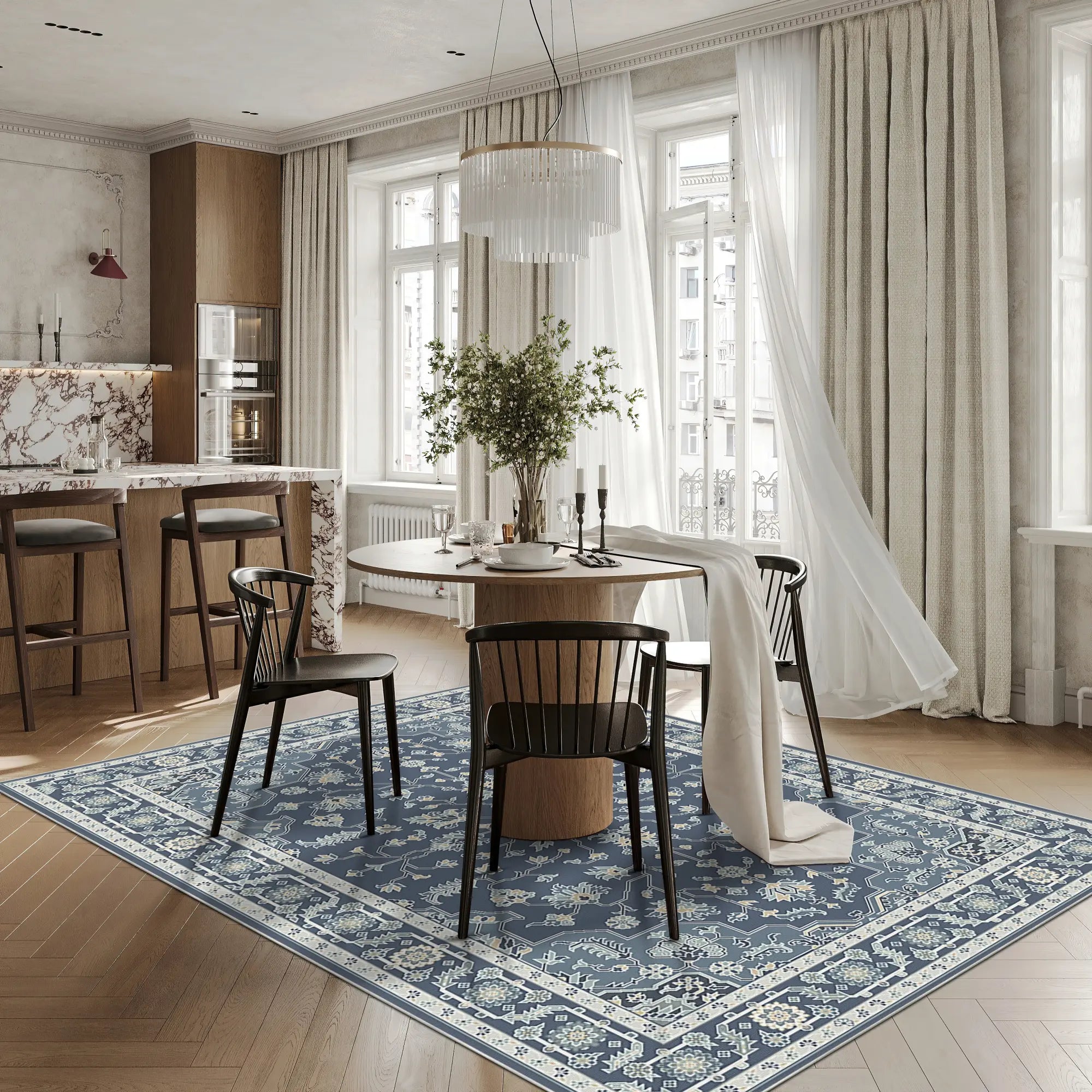 Tappeto Eden Perla Navy