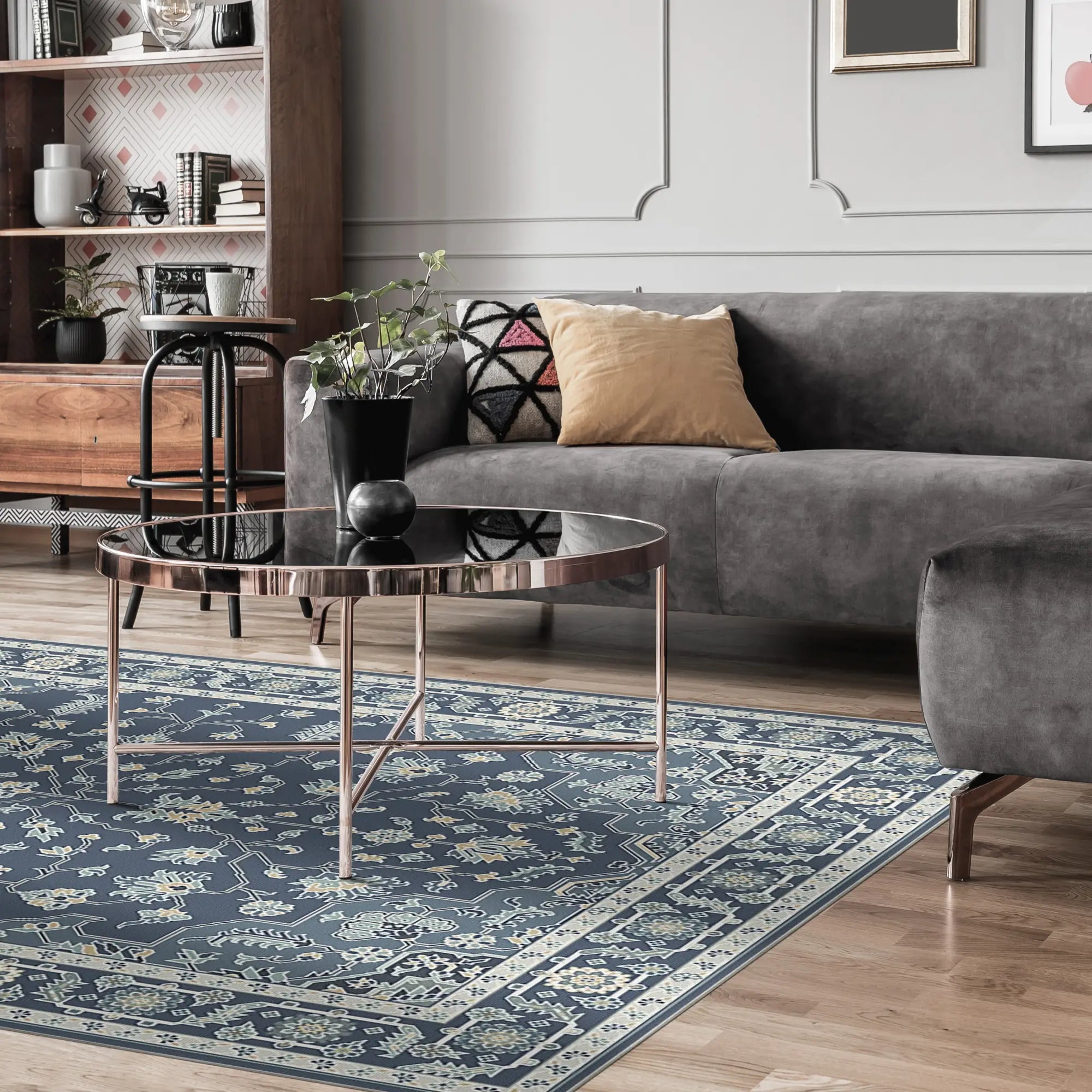 Tappeto Eden Perla Navy