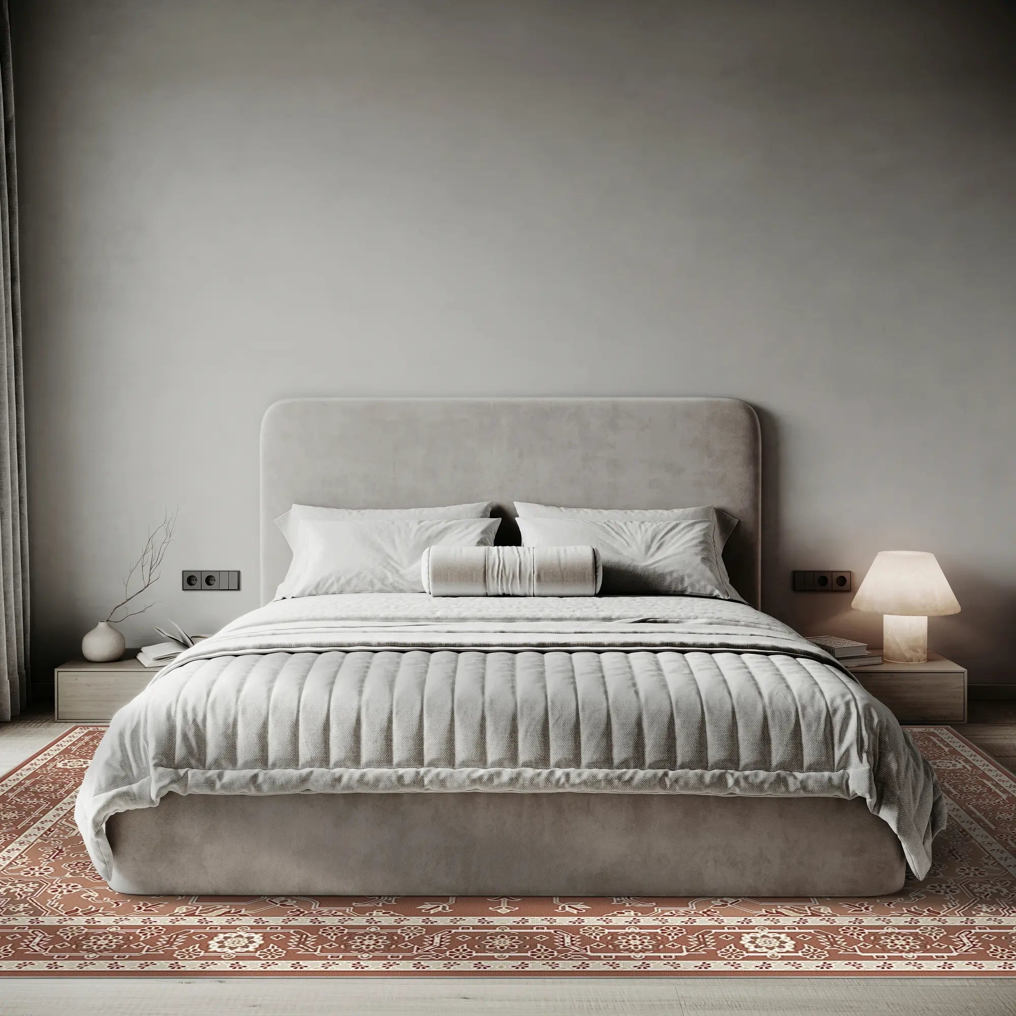 Tappeto Eden Avorio Terracotta