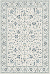 Alabaster Spruce Arbor Rug White
