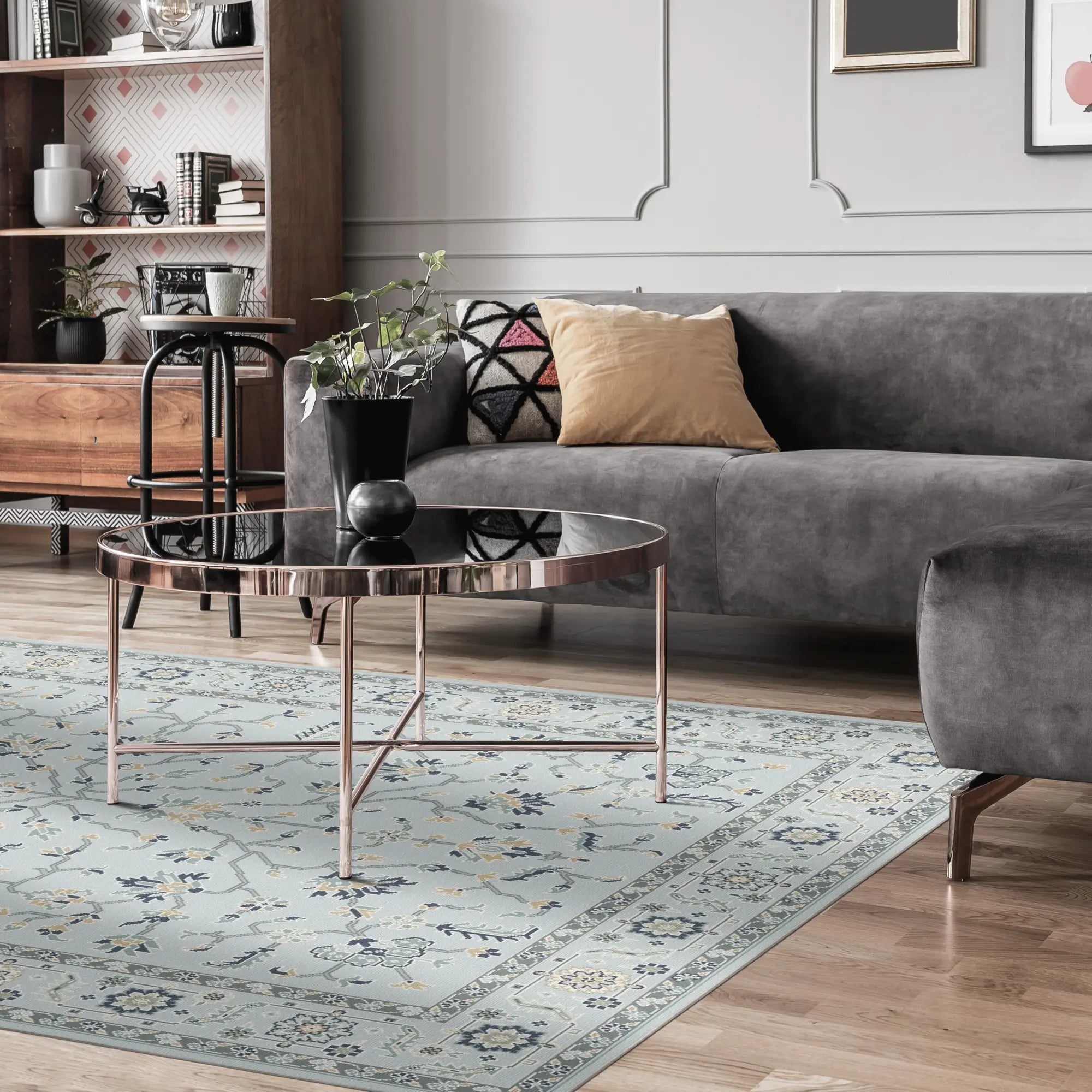 Tappeto Arbor Abete Azzurro