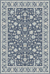 Navy Ivory Arbor Rug Navy Blue