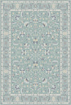 Turquoise Ivory Arbor Rug Turquoise