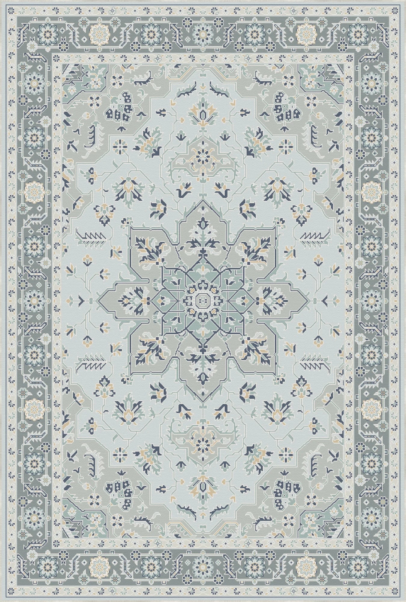 Lyra Sage Azure Rug