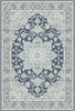 Lyra Alabaster Navy Rug 