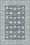 Veda Sage Navy Blue Rug Navy Blue