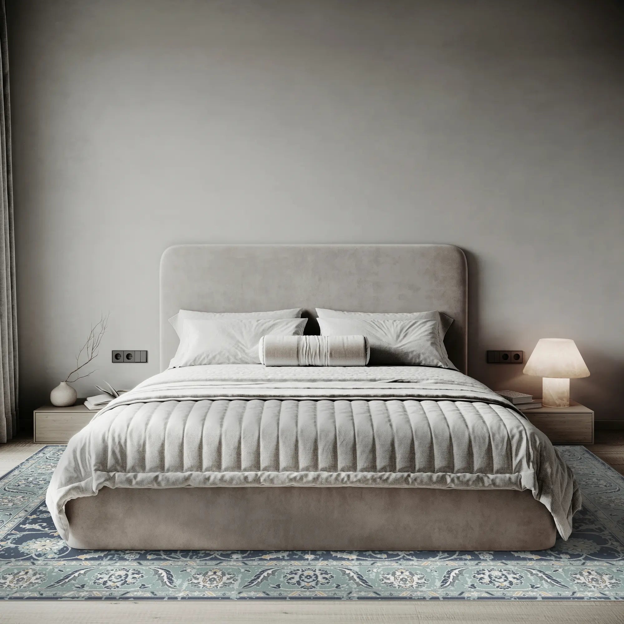 Tappeto Veda Salvia Blu Navy