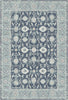 Veda Sage Navy Blue Rug 