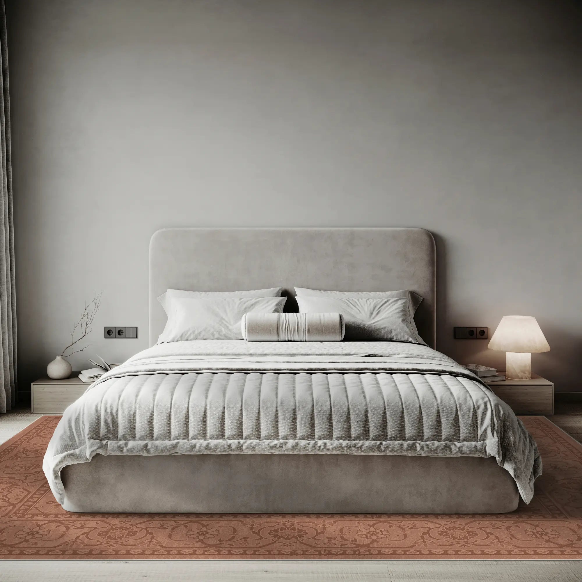 Tappeto Legacy Floreale Erosione Ruggine