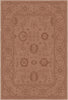 Legacy Eroded Floral Rust Rug 