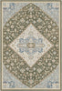 Pearl Green Medallion Rug 