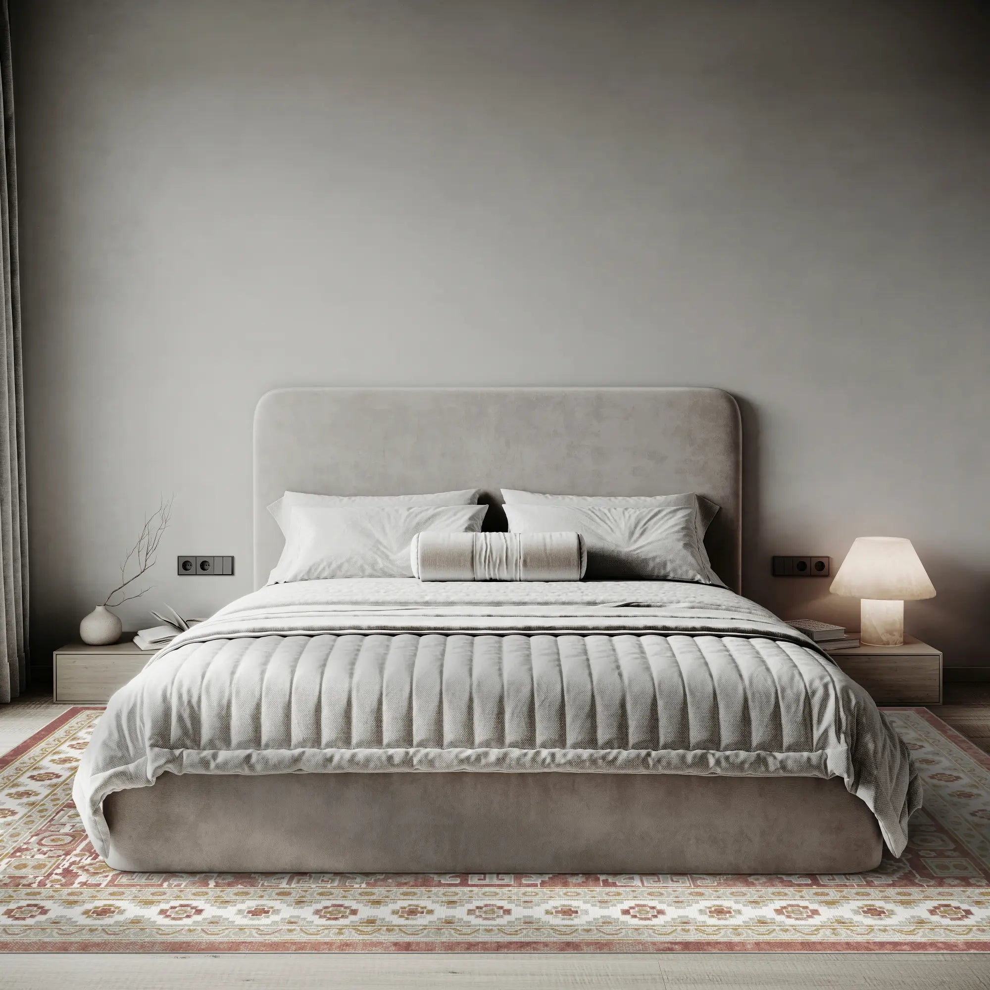 Tappeto Odyssey Medaglione Tribale Terracotta