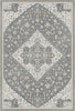 Pearl Silver Medallion Rug 