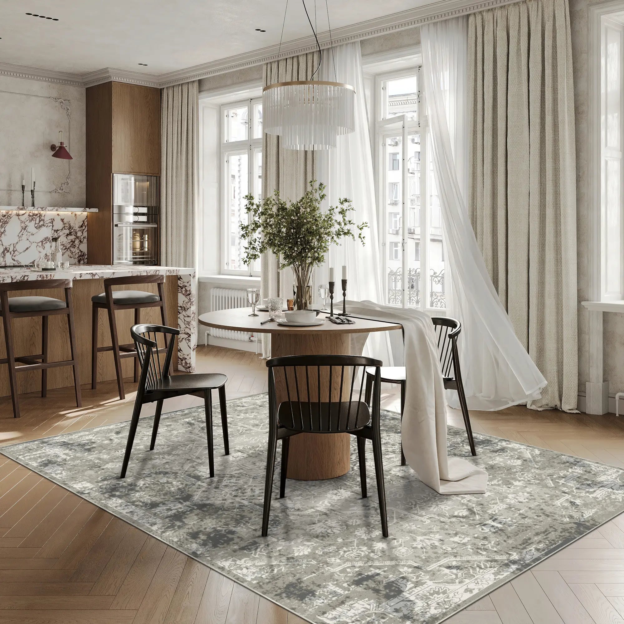 Medaglione Antico Zenith Grigio