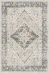 Slate Ivory Heritage Rug Gray