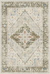 Olive Ivory Heritage Rug Olive Green