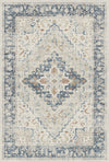 Navy Ivory Heritage Rug Navy Blue