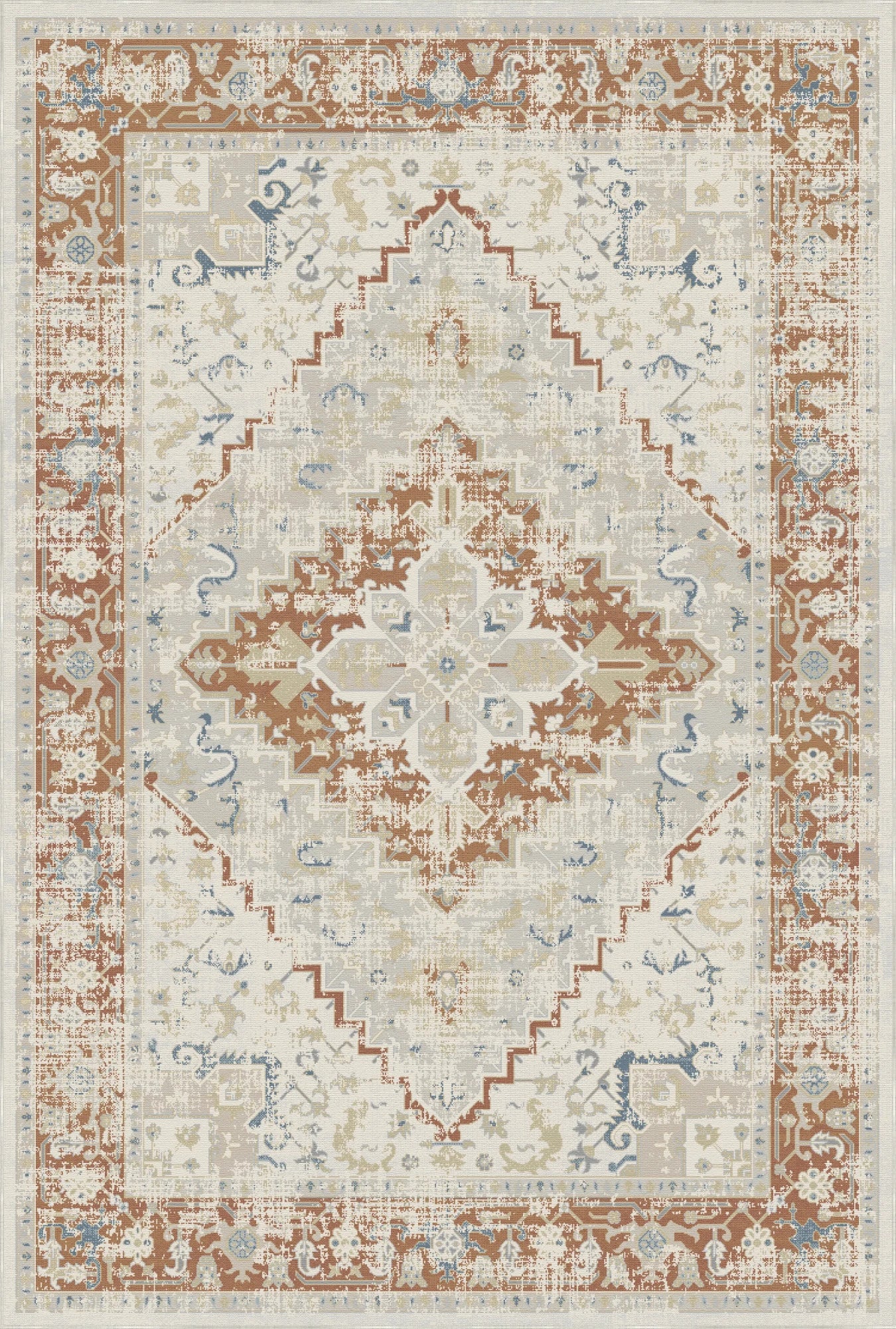 Amber Ivory Heritage Rug