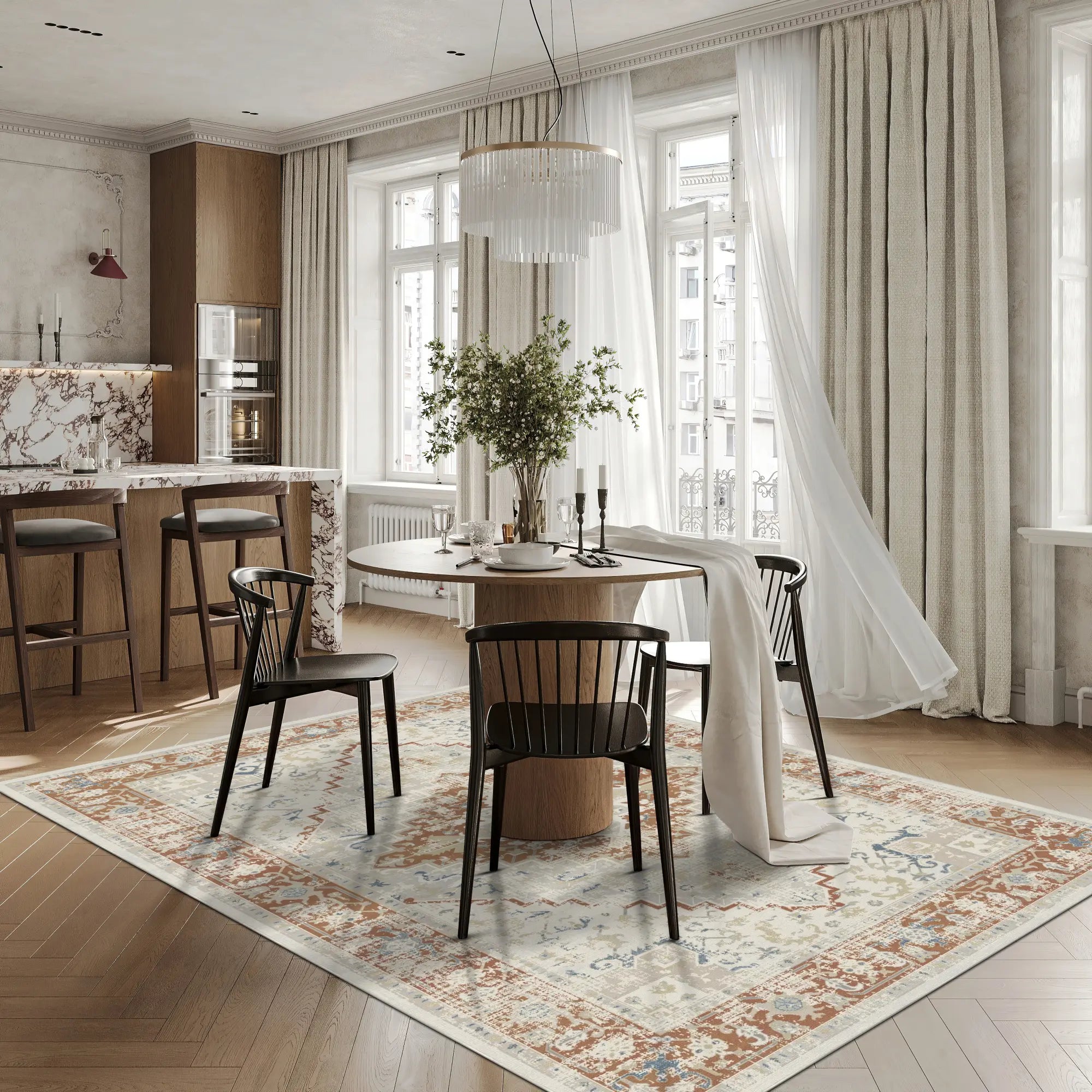 Tappeto Heritage Avorio Ambra