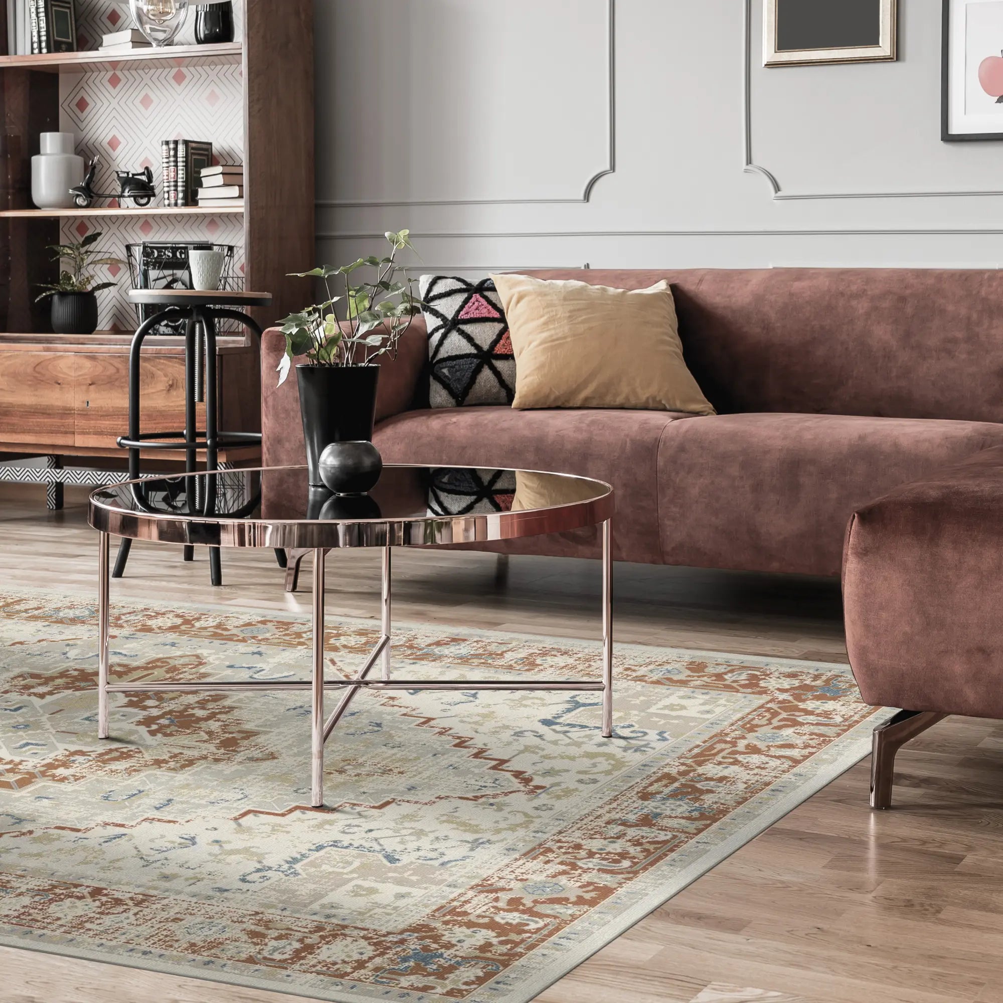 Tappeto Heritage Avorio Ambra