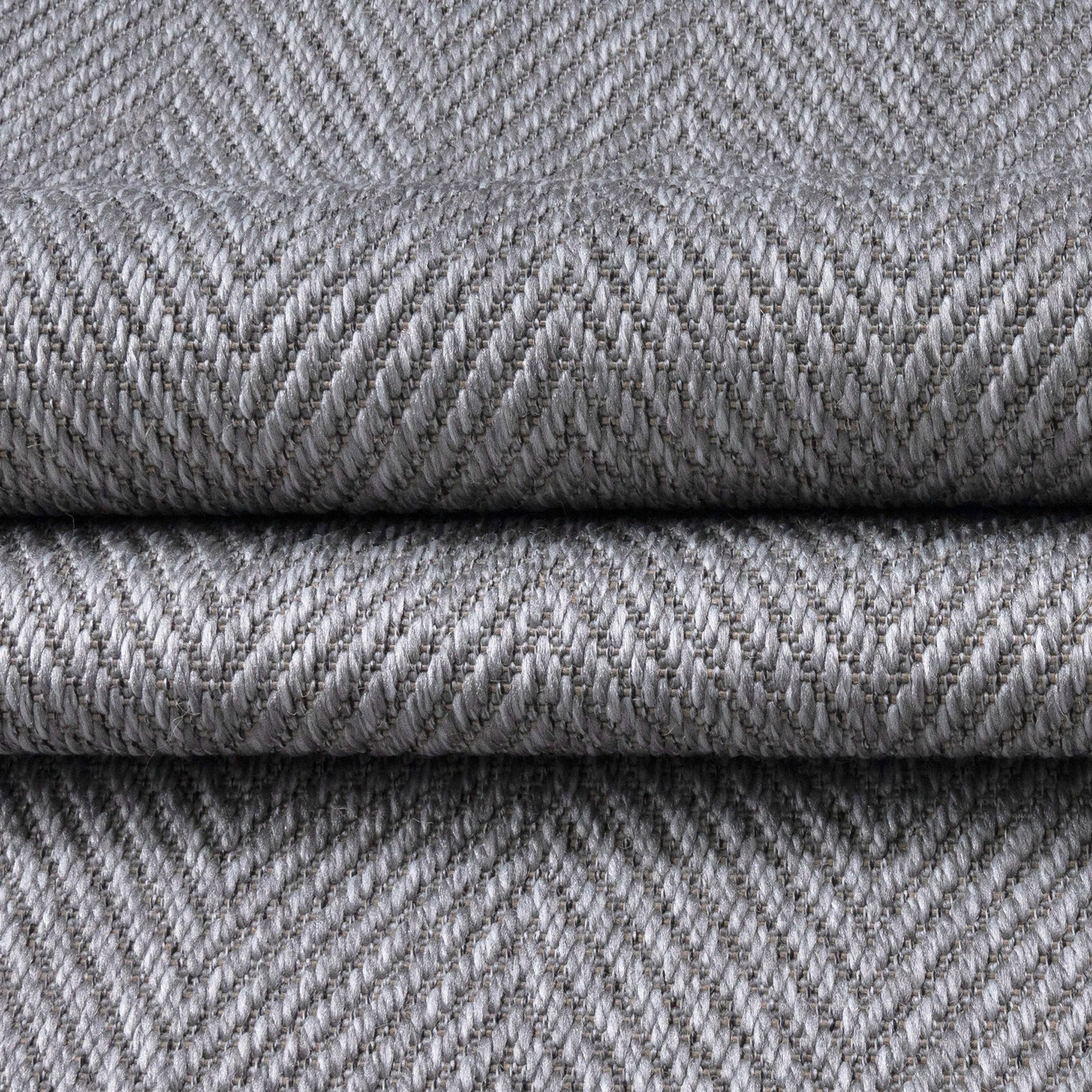 Storm Herringbone Woven Jute Rug