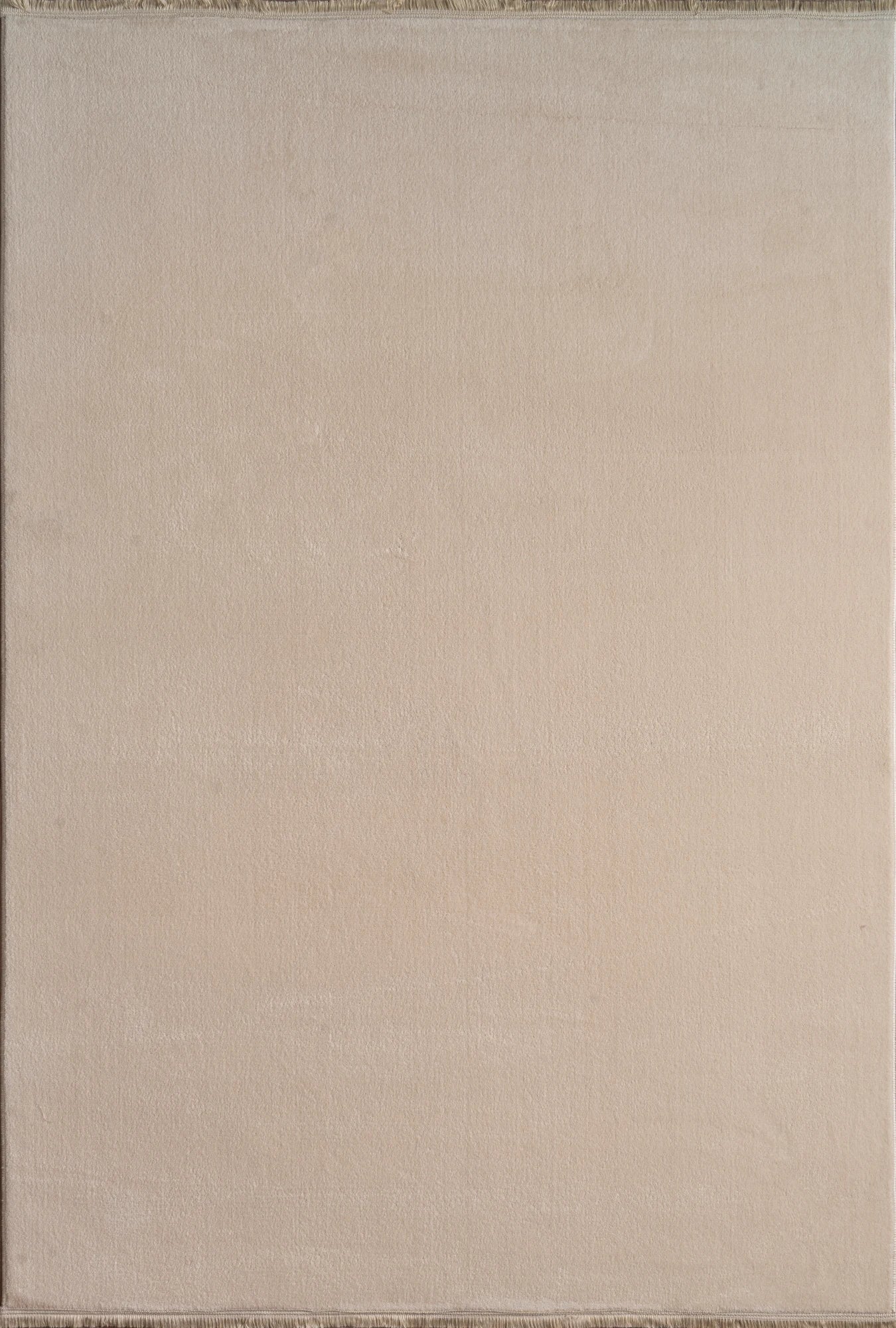 Modern Solid Oat Milk Carpet