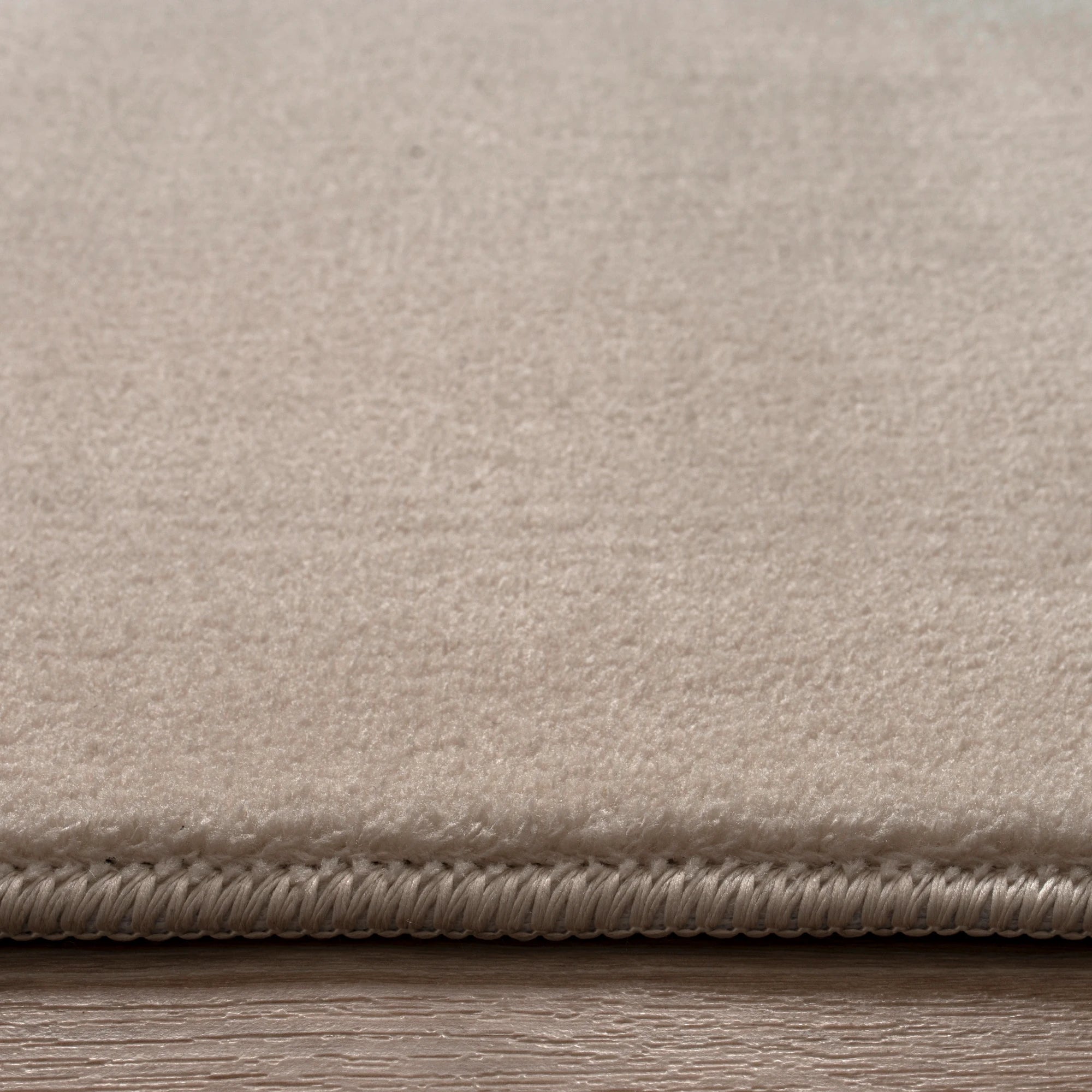 Modern Solid Oat Milk Carpet