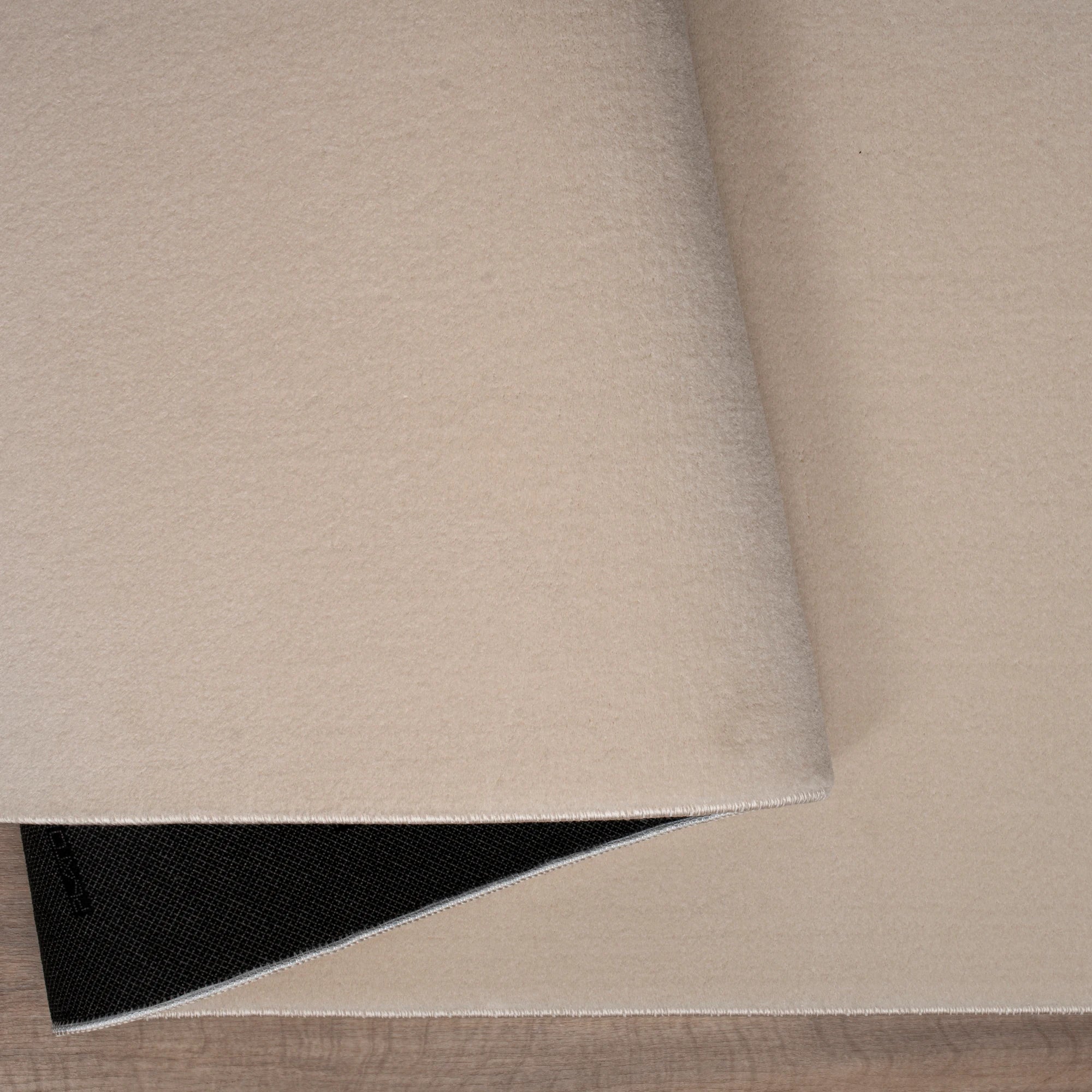 Modern Solid Oat Milk Carpet