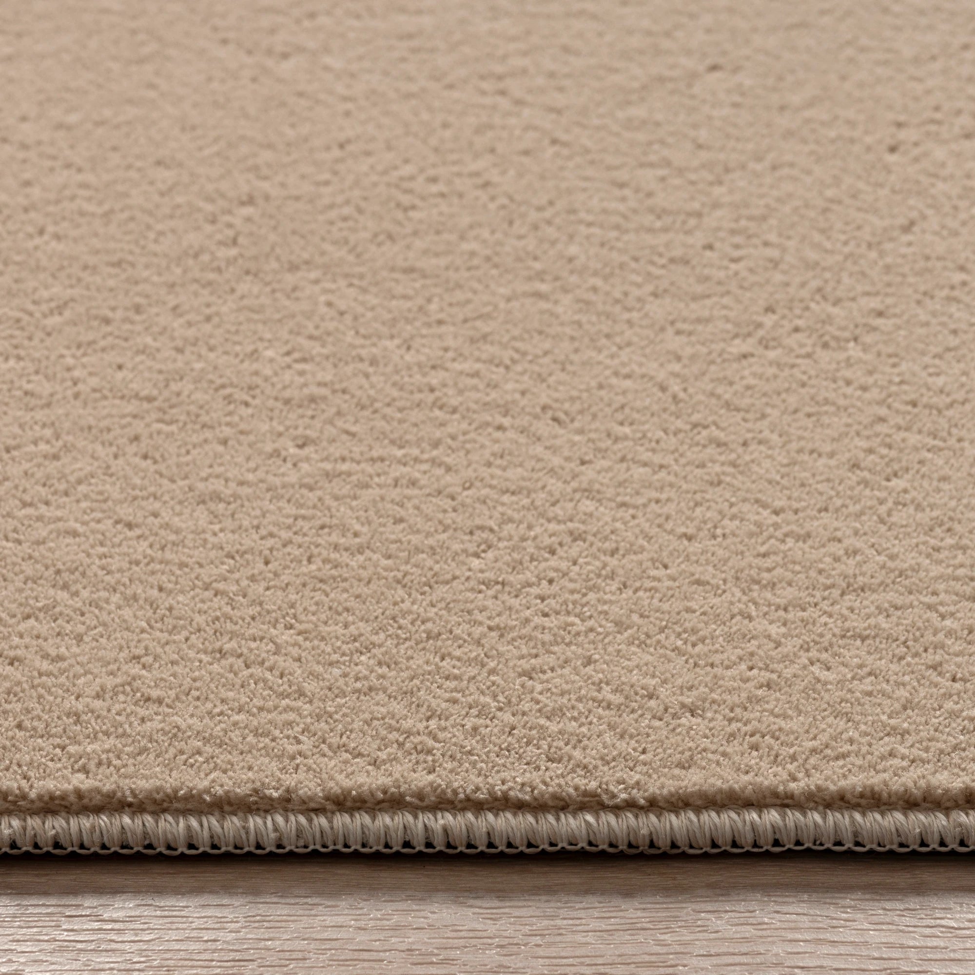 Modern Solid Latte Carpet