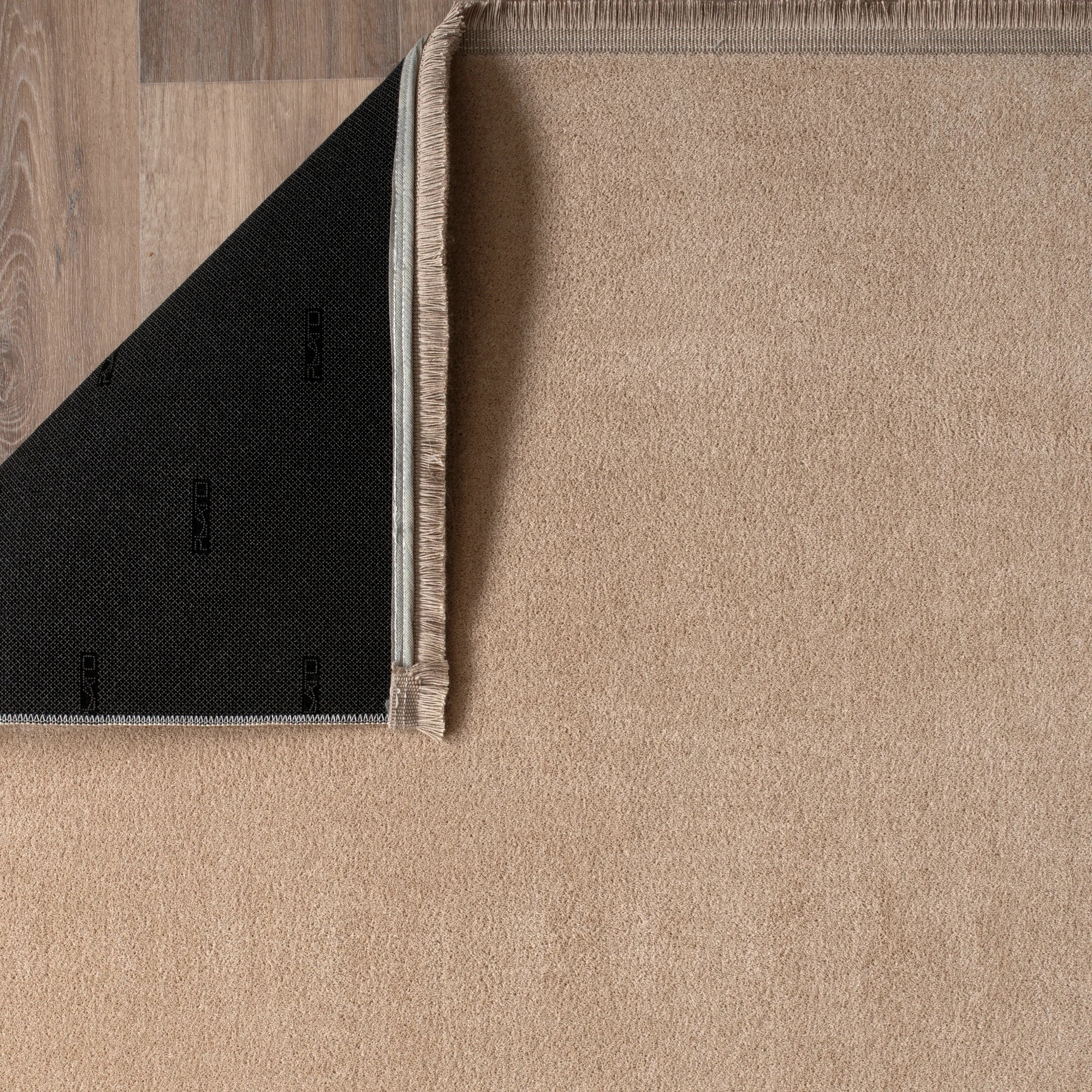 Modern Solid Latte Carpet