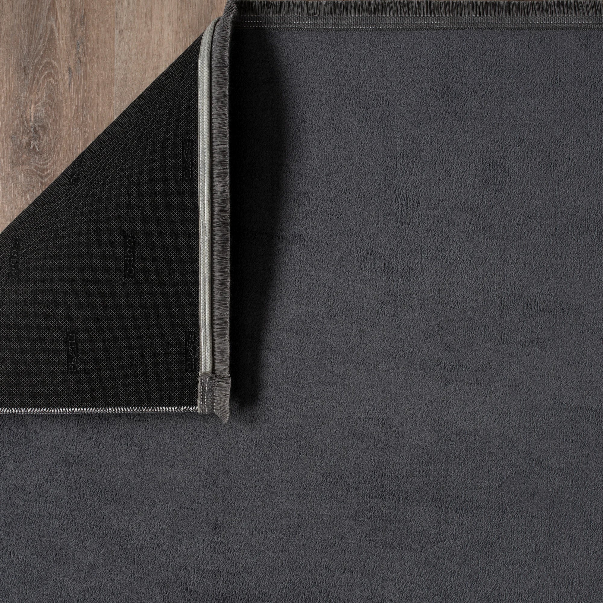 Modern Solid Anthracite Carpet
