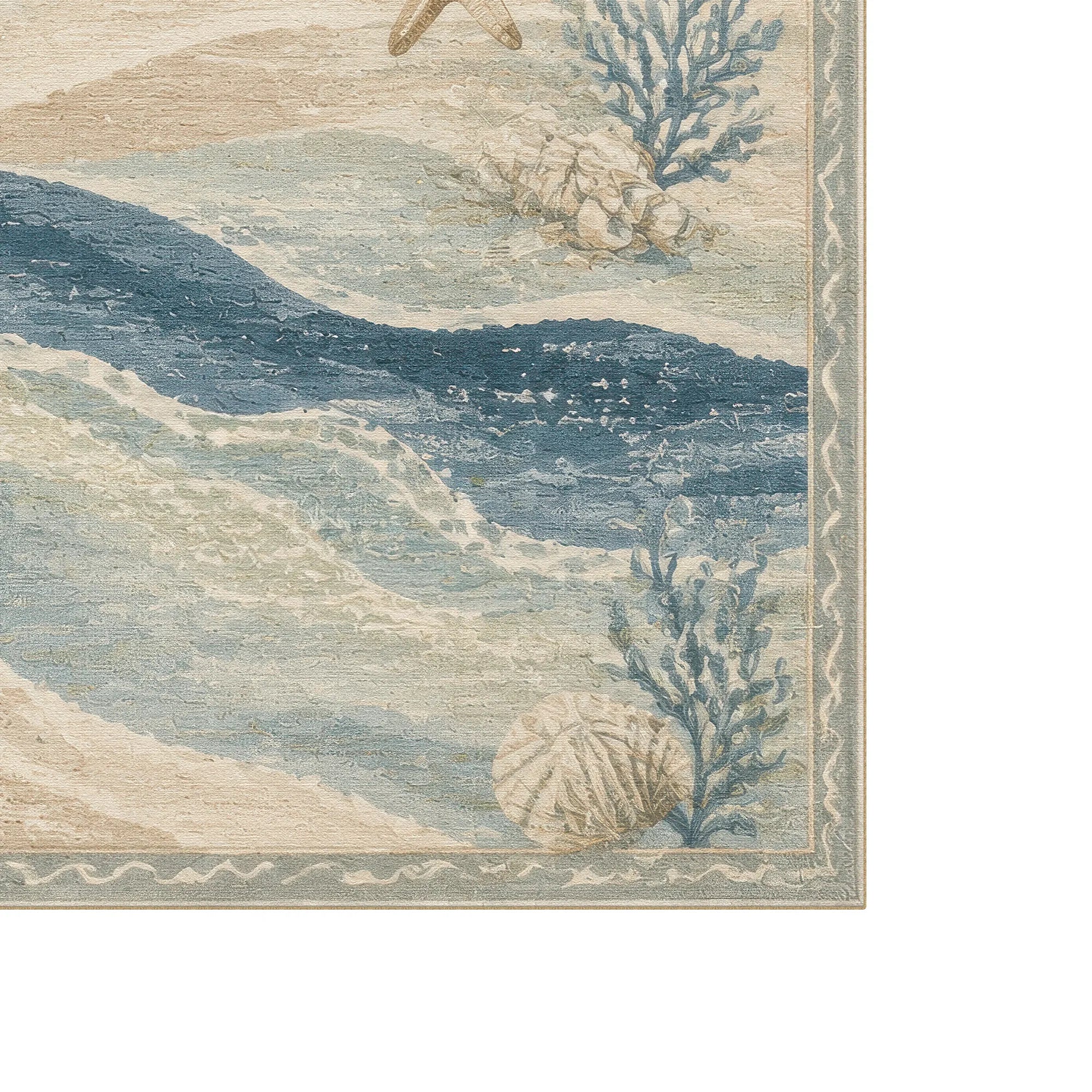Tappeto Onde Costiere Brezza Oceanica