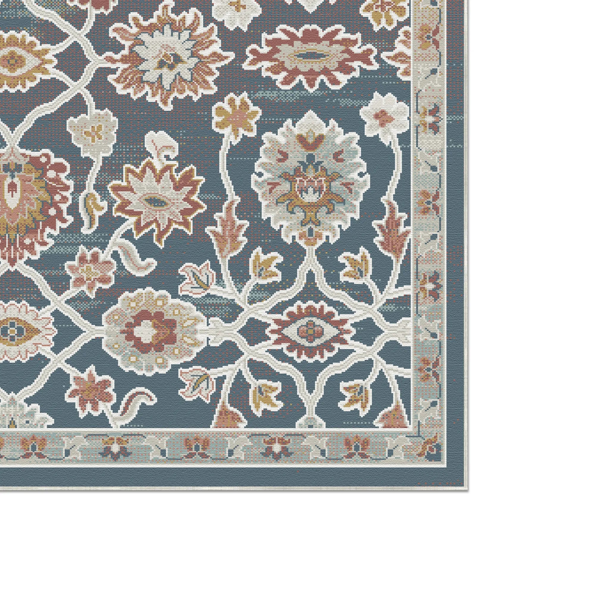 Imperial Botanical Lattice Blue