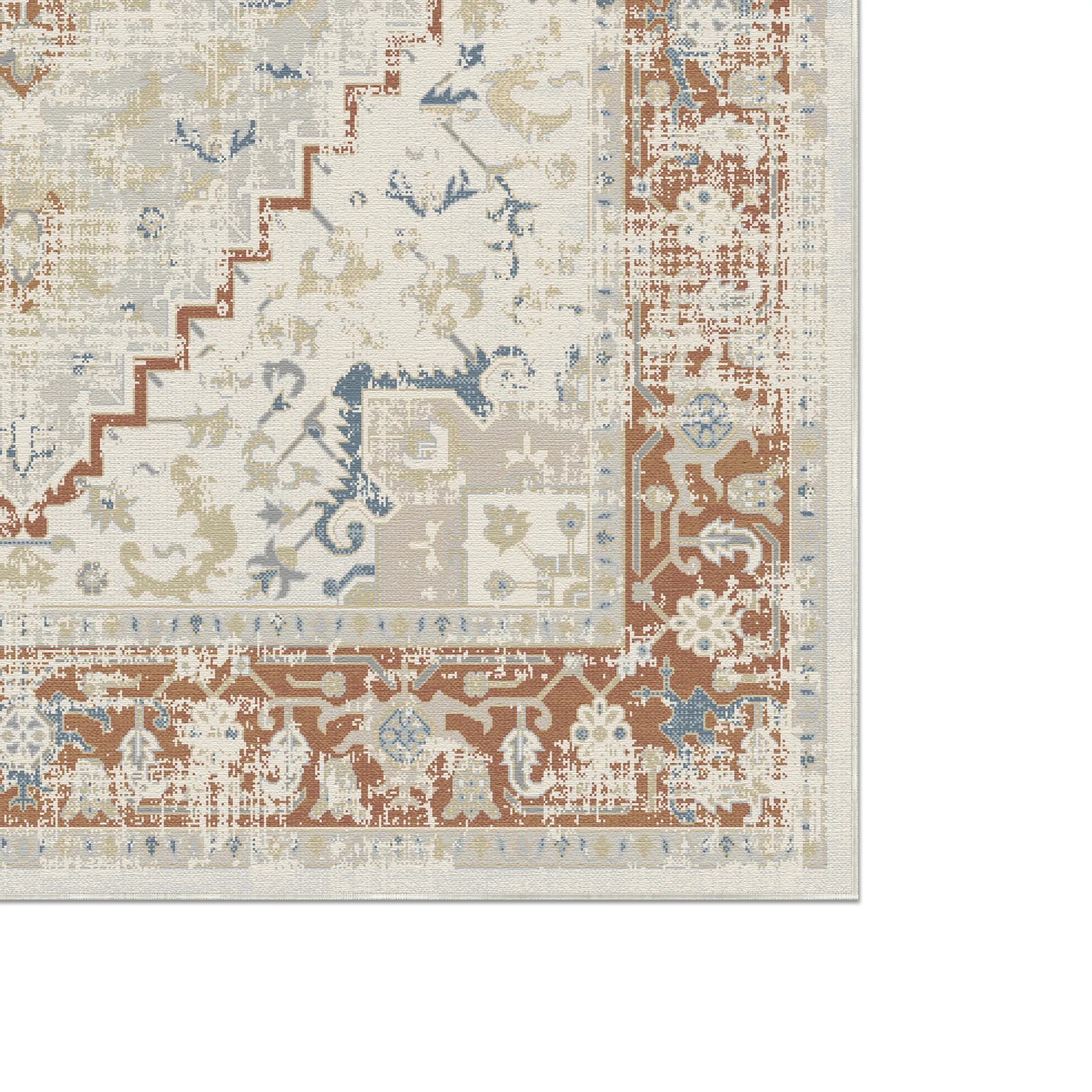 Amber Ivory Heritage Rug
