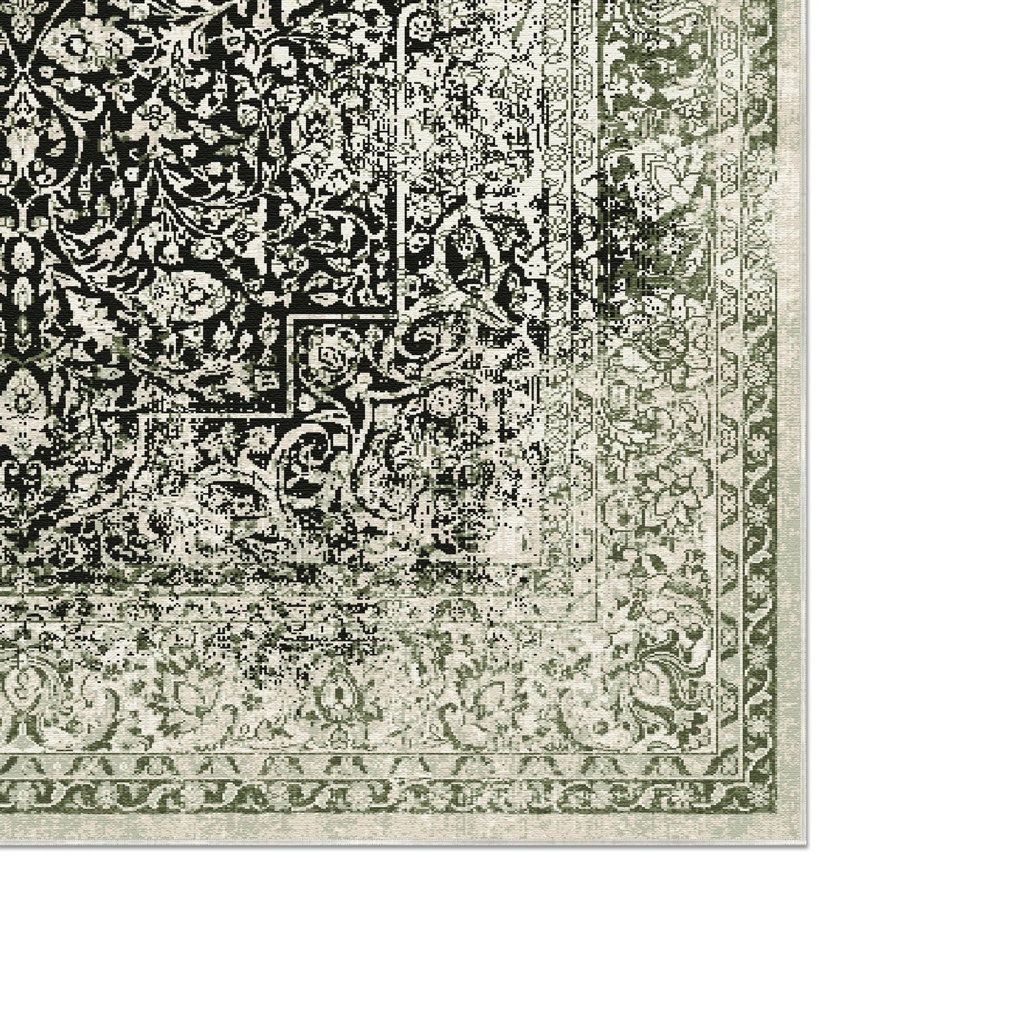 Sage Onyx Medallion Rug