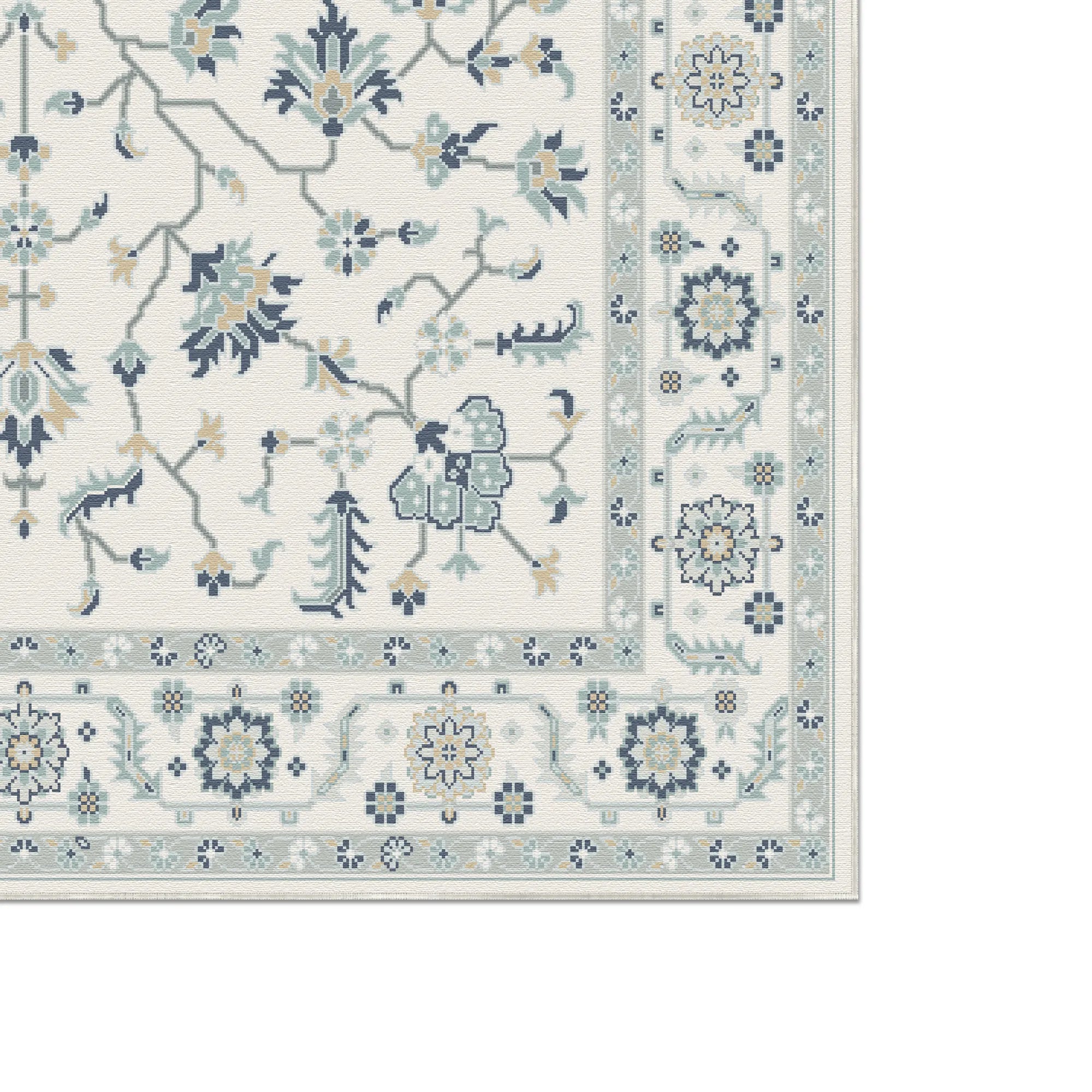 Alabaster Spruce Arbor Rug