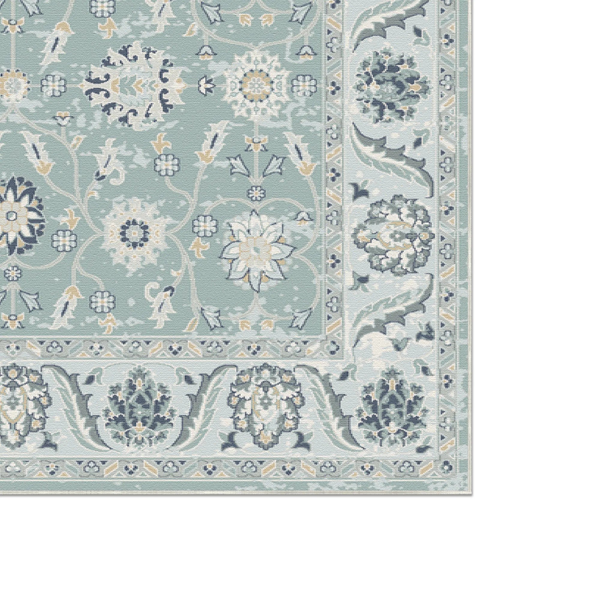 Veda Sage Seafoam Rug