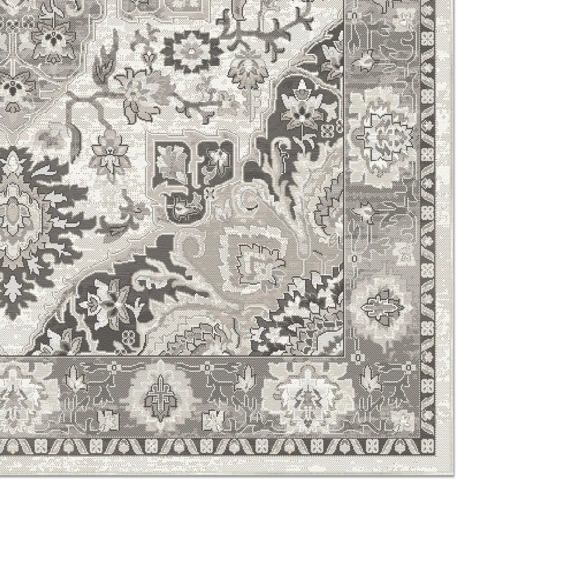 Elysian Grand Medallion Light Grey