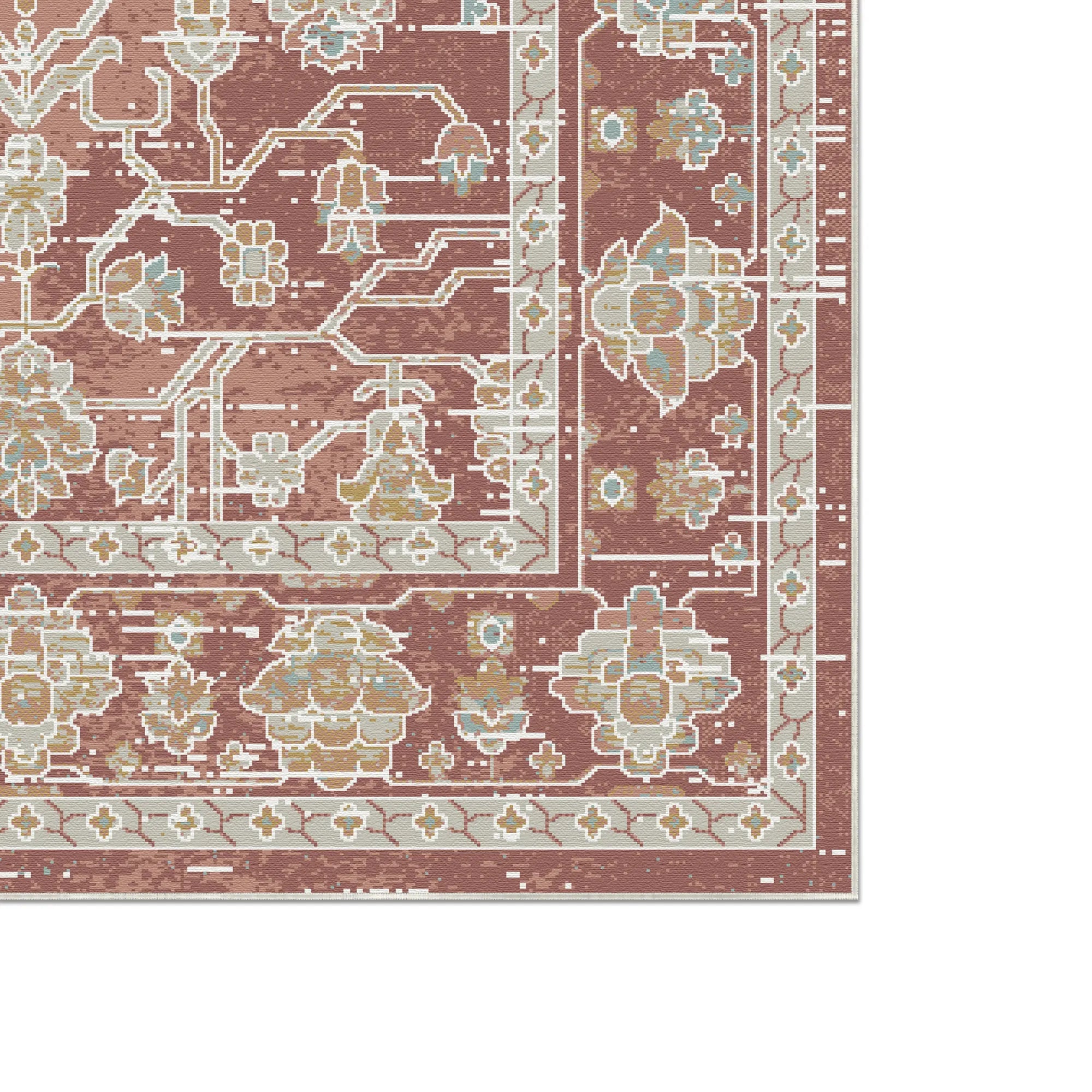 Majestic Grand Medallion Terracotta