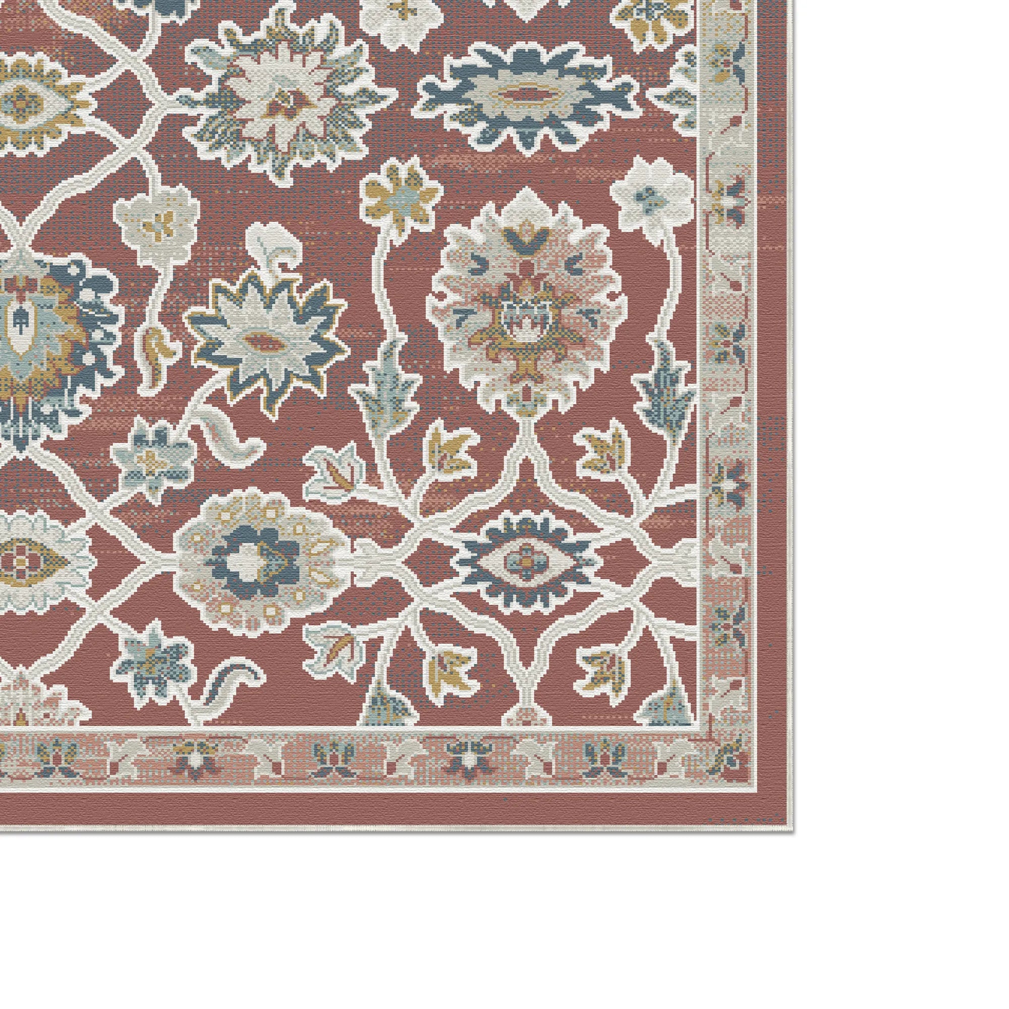 Imperial Botanical Lattice Terracotta