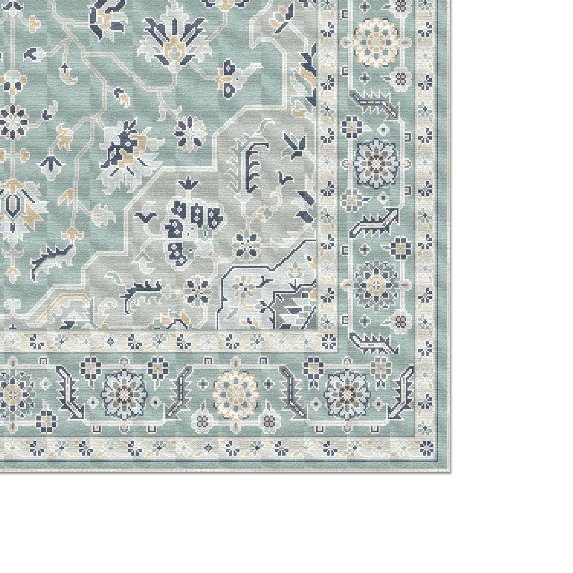 Tappeto Eden Perla Turchese