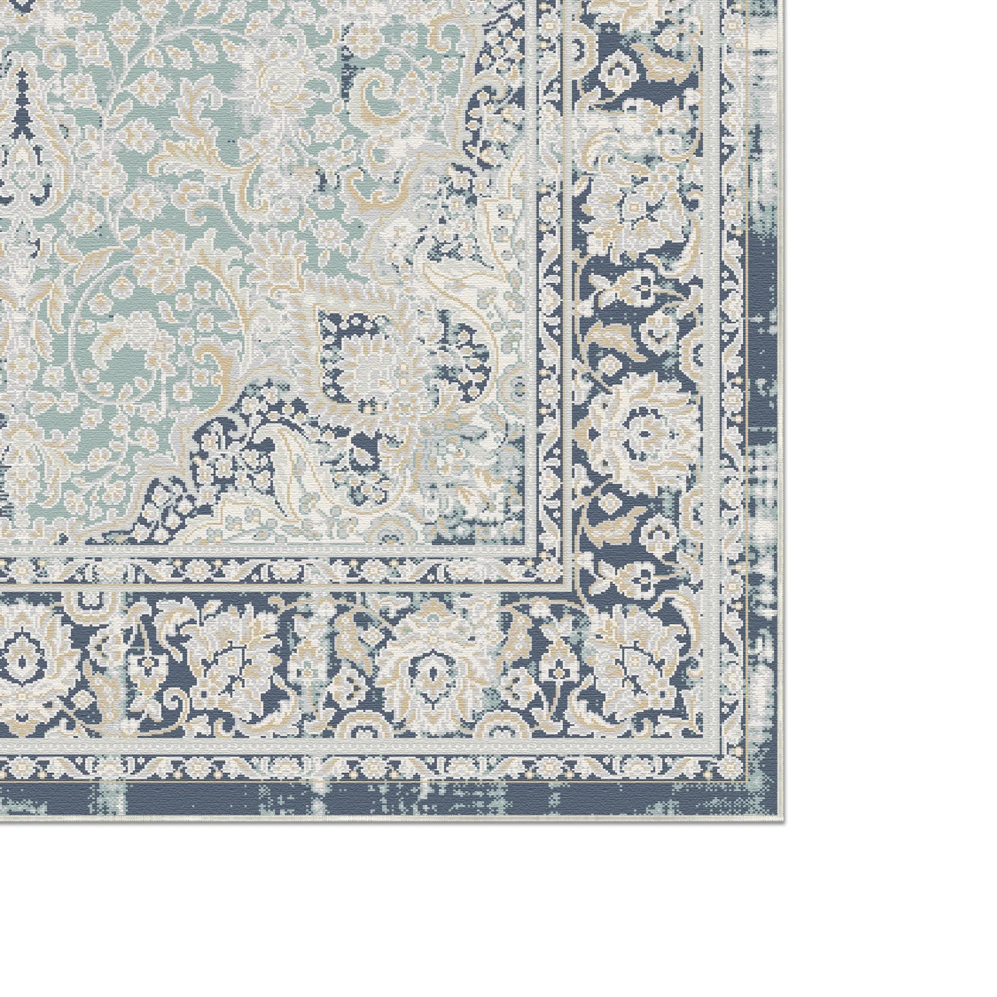 Seafoam Indigo Manor Rug