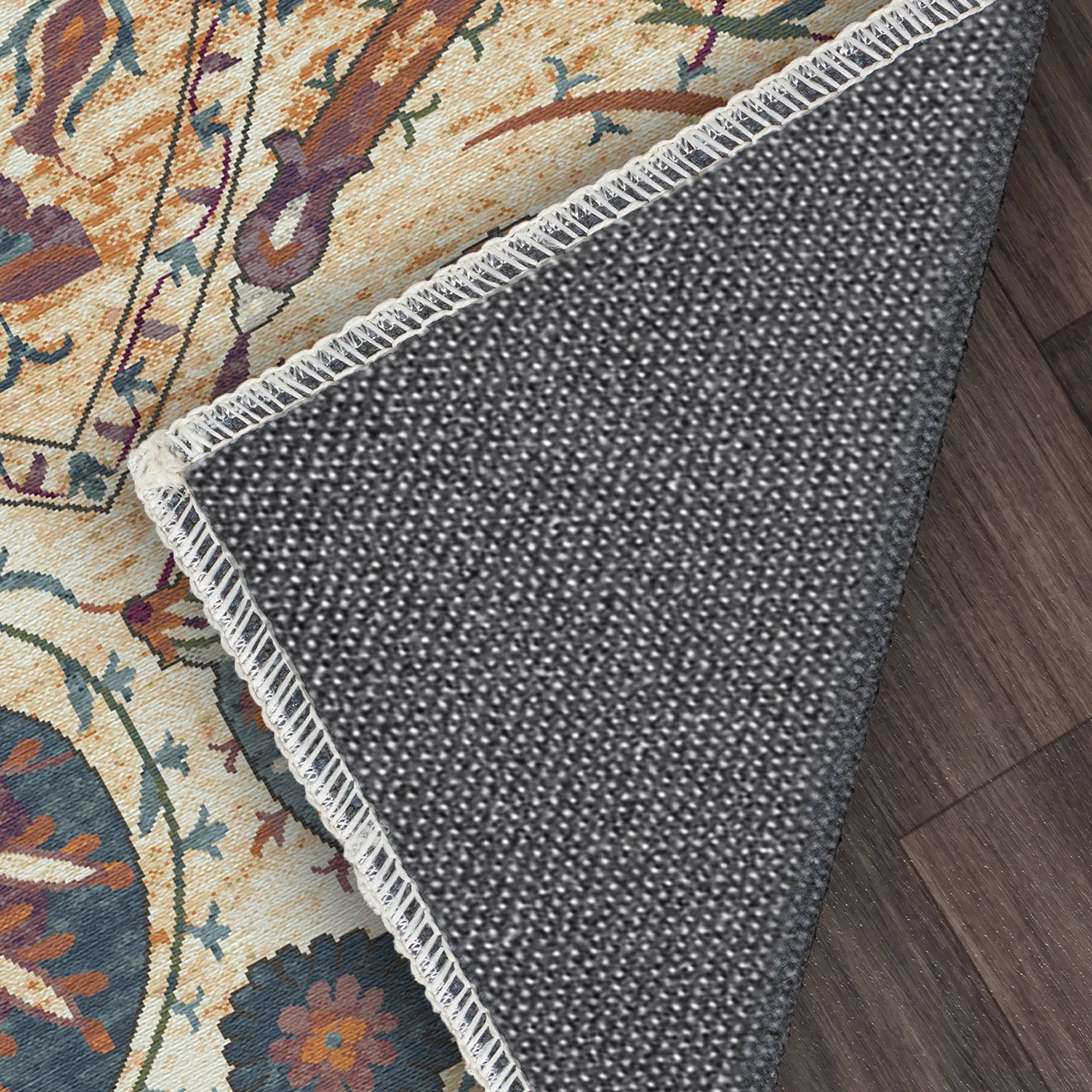 Bohemian Medallion Washable Area Rug