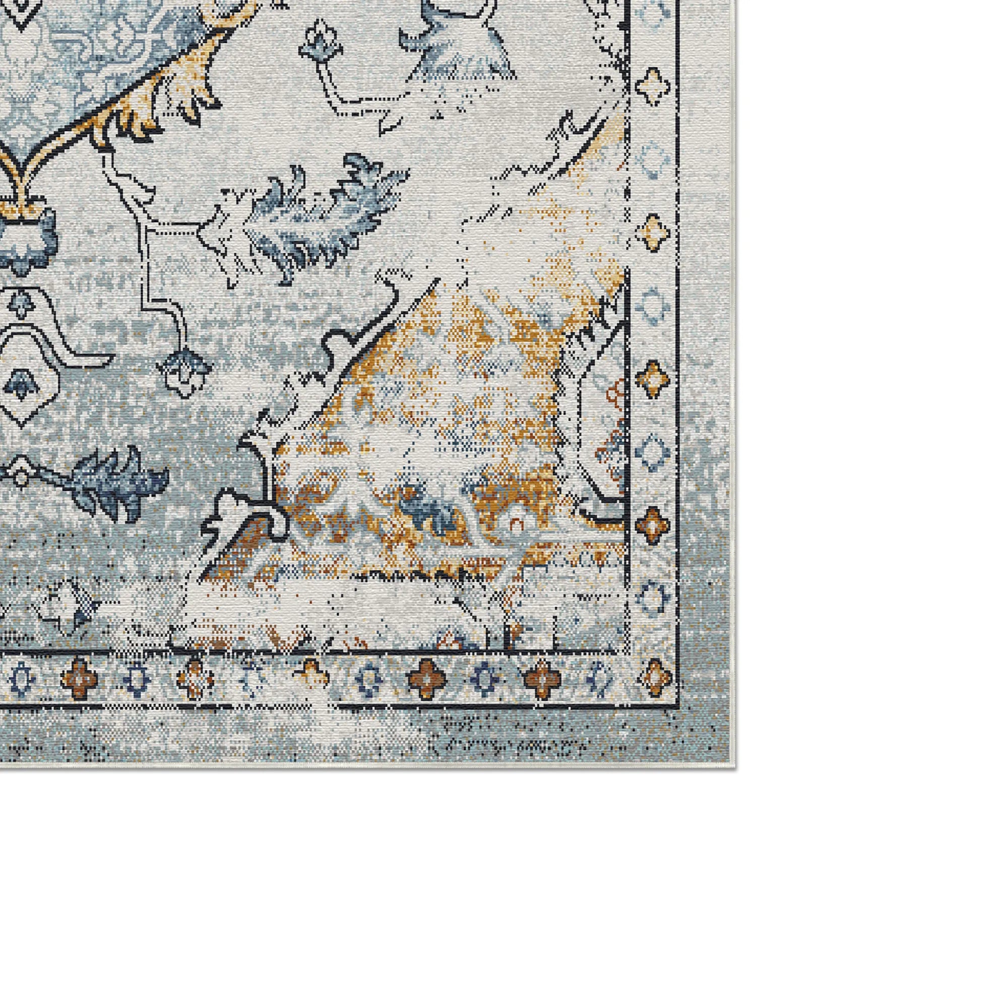 Timeless Oushak Gold Heirloom Rug