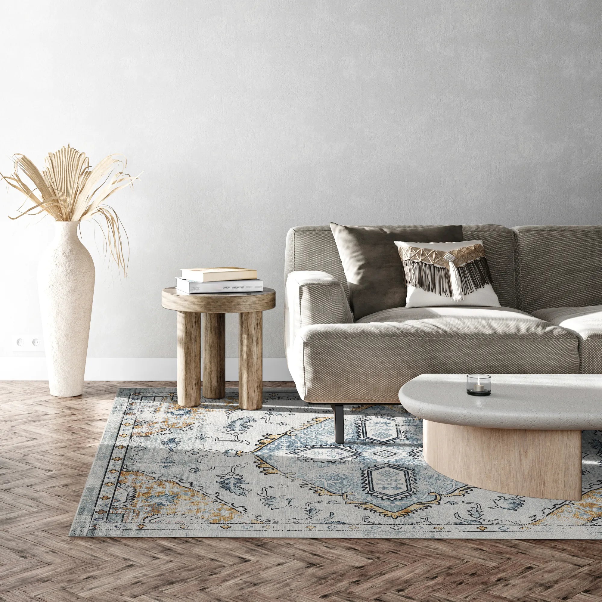 Timeless Oushak Gold Heirloom Rug