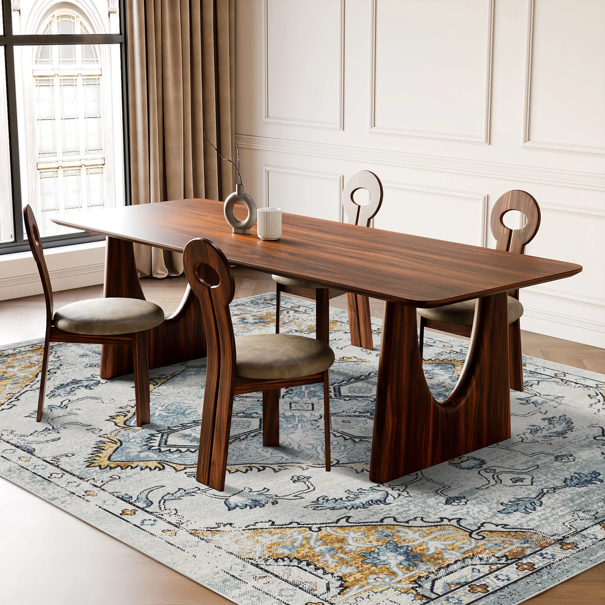 Timeless Oushak Gold Heirloom Rug