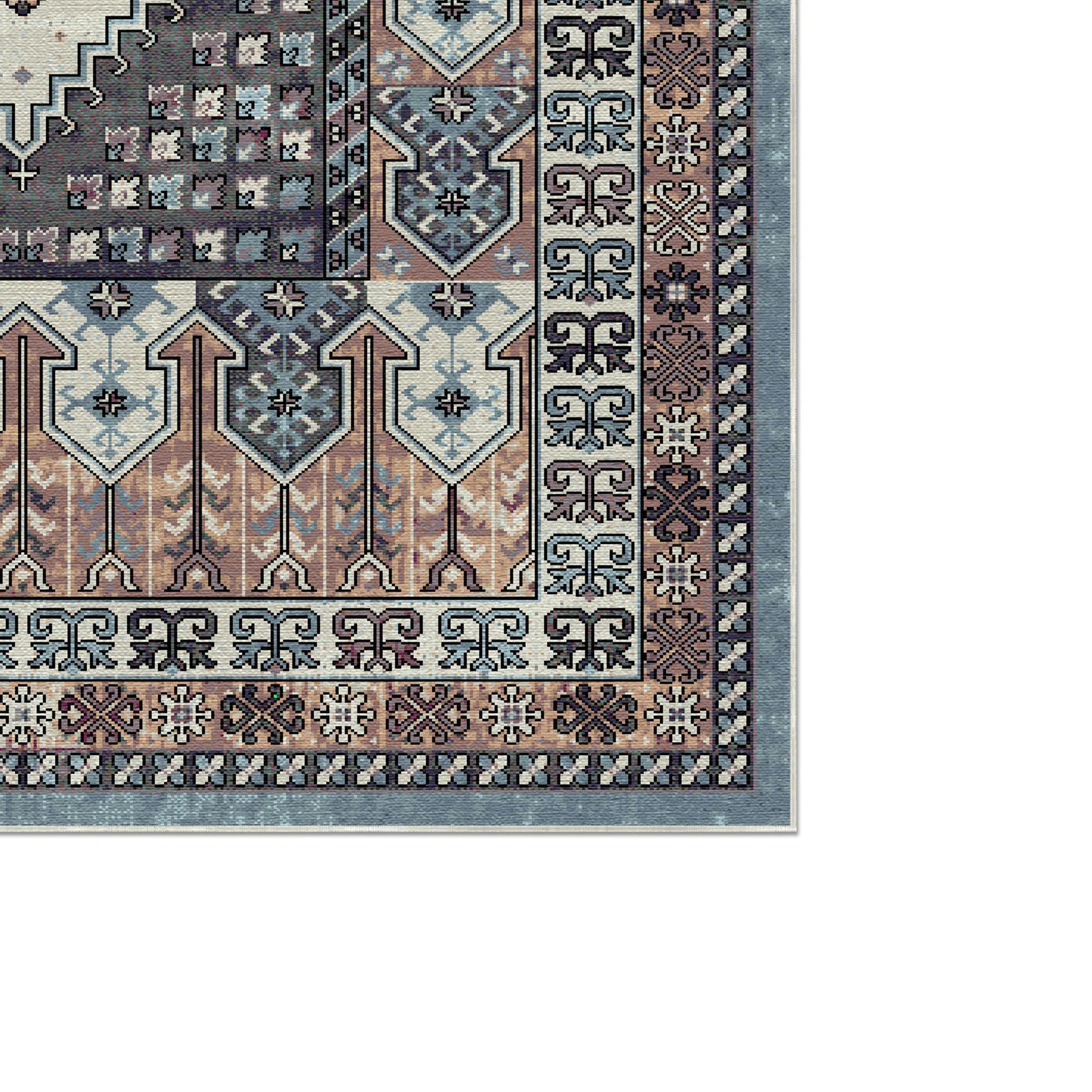 Valencia Sky Washable Rug