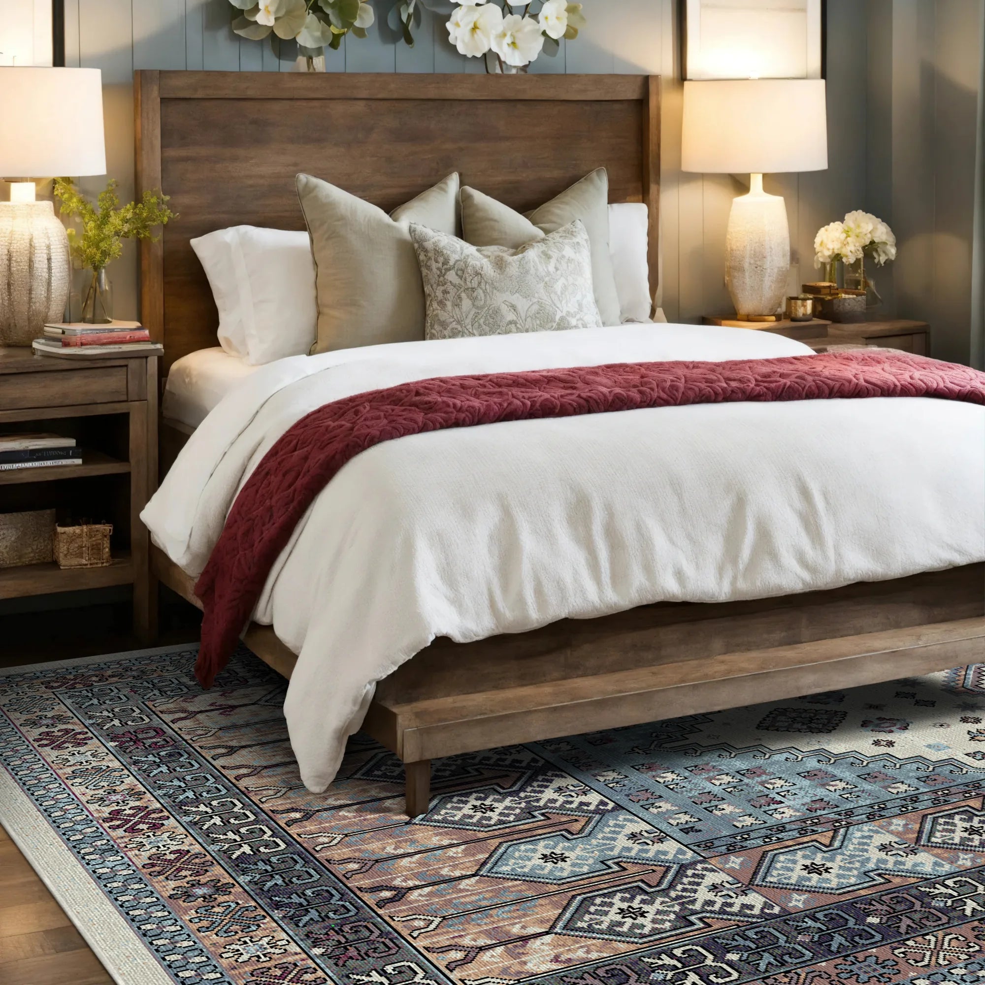 Sanremo Sage Washable Rug