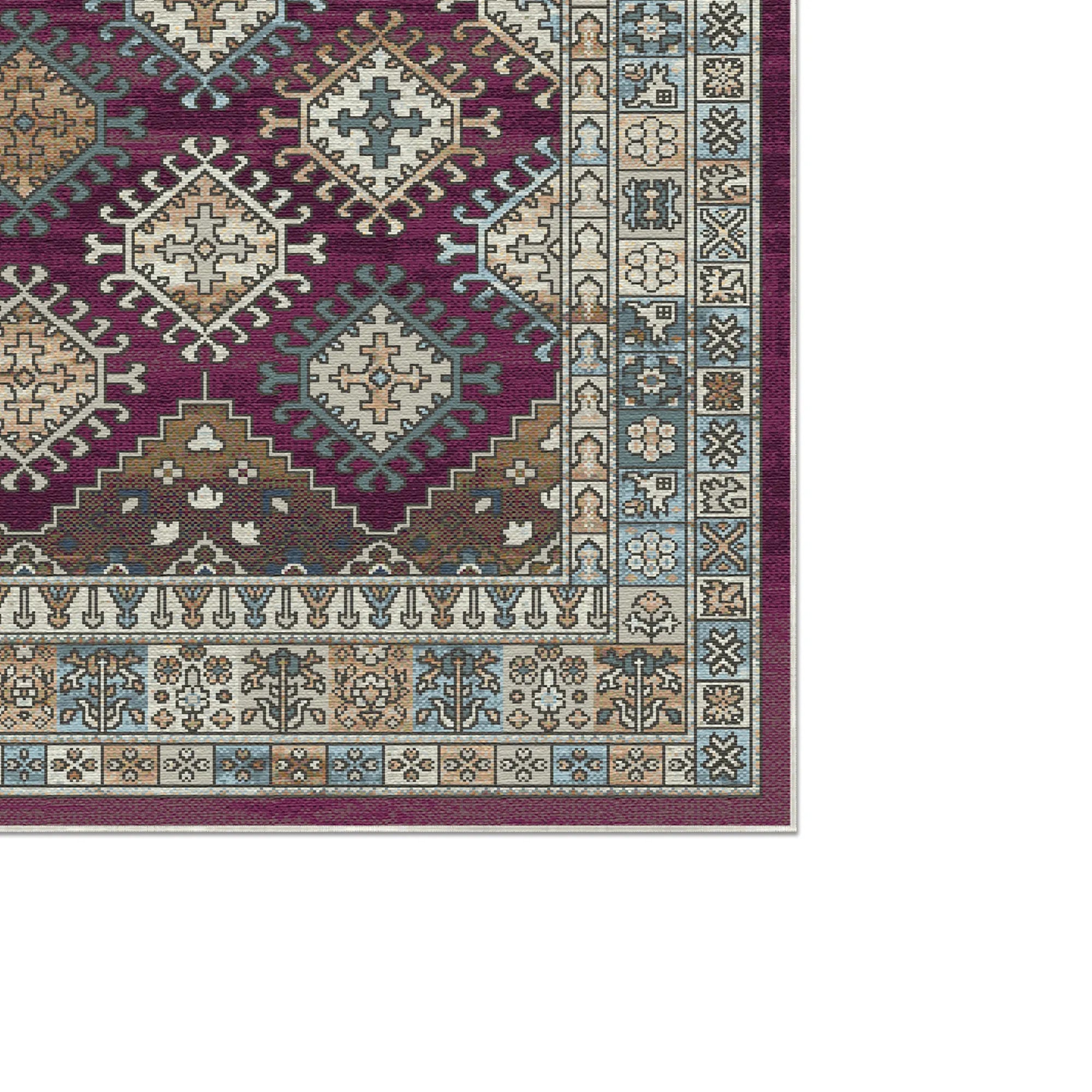 Khiva Plum Tribal Rug